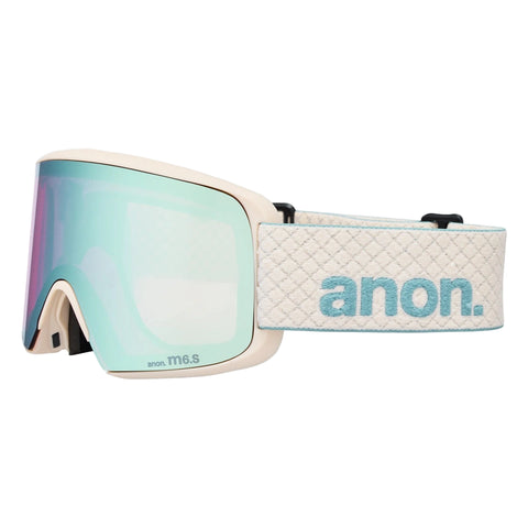 Anon Goggle M6 small Serie in Oat with Percive Variable blue lens