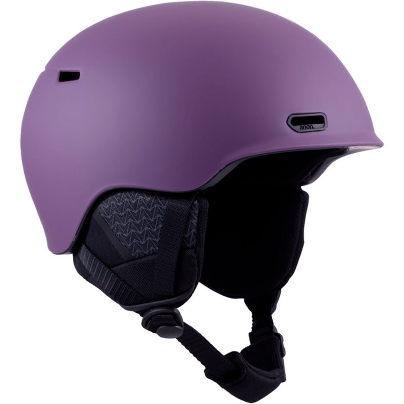 Anon Oslo snow Helmet in Grape featuring Wavecell protection, BOA Fit system and the Fitlock Magnetic buckle