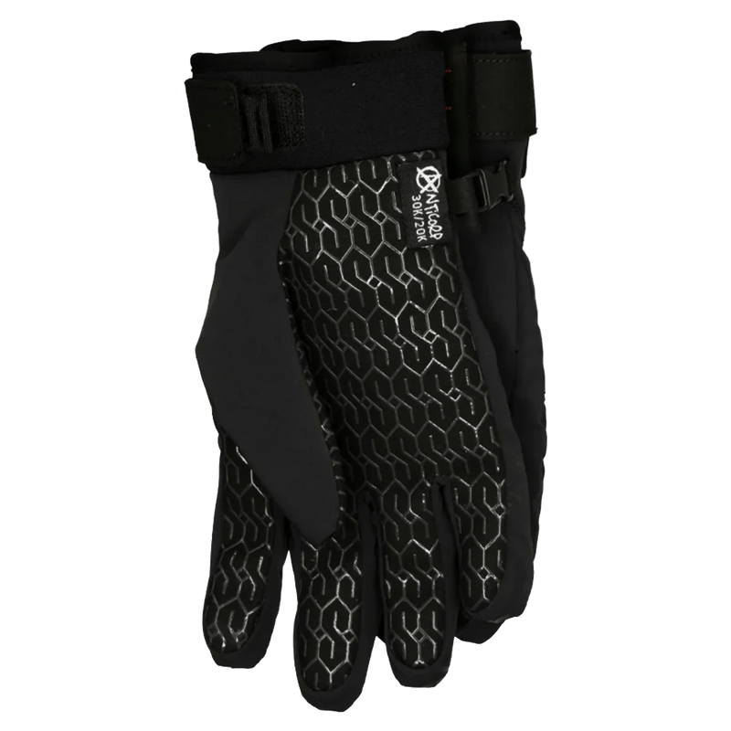 Palm view of the Anticorp Low Cut Glove, black for unisex