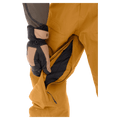 Vents view of the Armada Atalantis 2L Pants in Golden Brown colourway, unisex's model