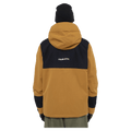 Back view of the Armada Bargs 2L Insulated Jacket in Dazzler colourway, unisex's model
