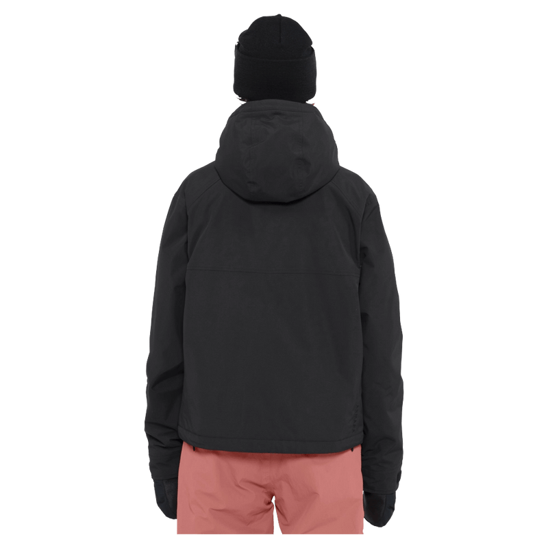 Back view of the Armada Nylie 2L Insulated Jacket in Black colourway, women's model