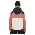 Back view of the Armada Nylie 2L Insulated Jacket in Faded Rose cream colourway, women's model