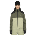 Front view of the Armada Nylie 2L Insulated Jacket in Olive colourway, women's model