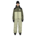 Full-body view of the Armada Nylie 2L Insulated Jacket in Olive colourway, women's model