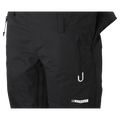 Pocket view of the Armada Pascore 2L Bib in Black colourway, women's model