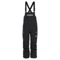 Main view of the Armada Pascore 2L Bib in Black colourway, women's model