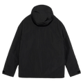 Back view of the Armada Reedy 2L Jacket in Black colourway, men's model
