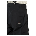 Back view of the Armada Team Issue 2L Cargo Pant in Black colourway, men's model