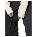 Vents view of the Armada Team Issue 2L Cargo Pant in Black colourway, men's model