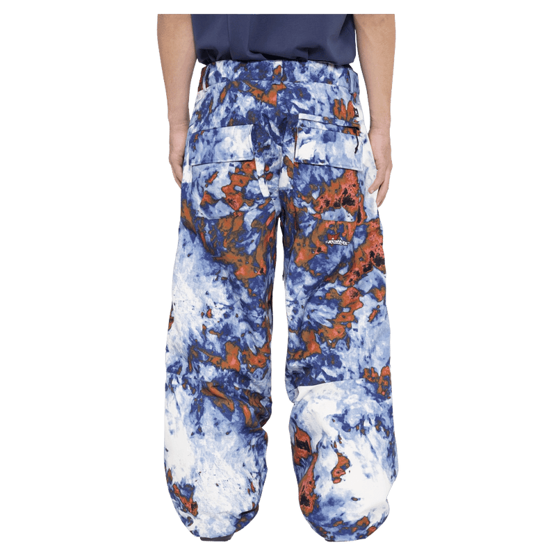 Back view of the Armada Team Issue 2L Pant in Acid House colourway, men's model