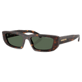 Main view of the Arnette AL Sunglasses in Dark Havana, Dark Green lens, unisex model