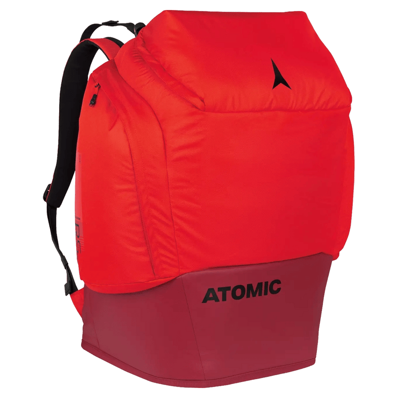 Main view of the Atomic Rs Pack 90L Boot Bag in Red colourway, unisex model
