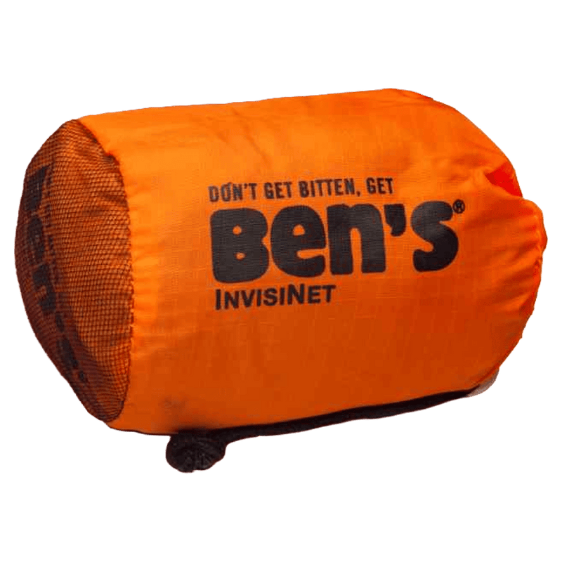 Alternative view of the Ben InvisiNeT Head Net in Black colourway, unisex model