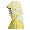 Hood view of the Burton AK Upshift Snowboard Jacket in Atomic Shetter colourway, women's model