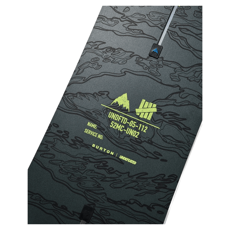 Art view of the Burton Undefeated Good Company Snowboard, 26/27 unisex's model