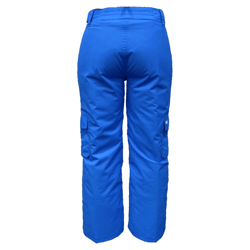 Back view of the Cartel Ellie Pants in Malibu colourway, kids model