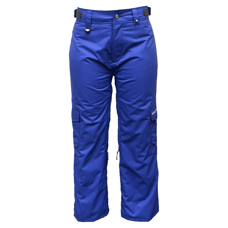 Main view of the Cartel Ellie Pants in Purple colourway, kids model