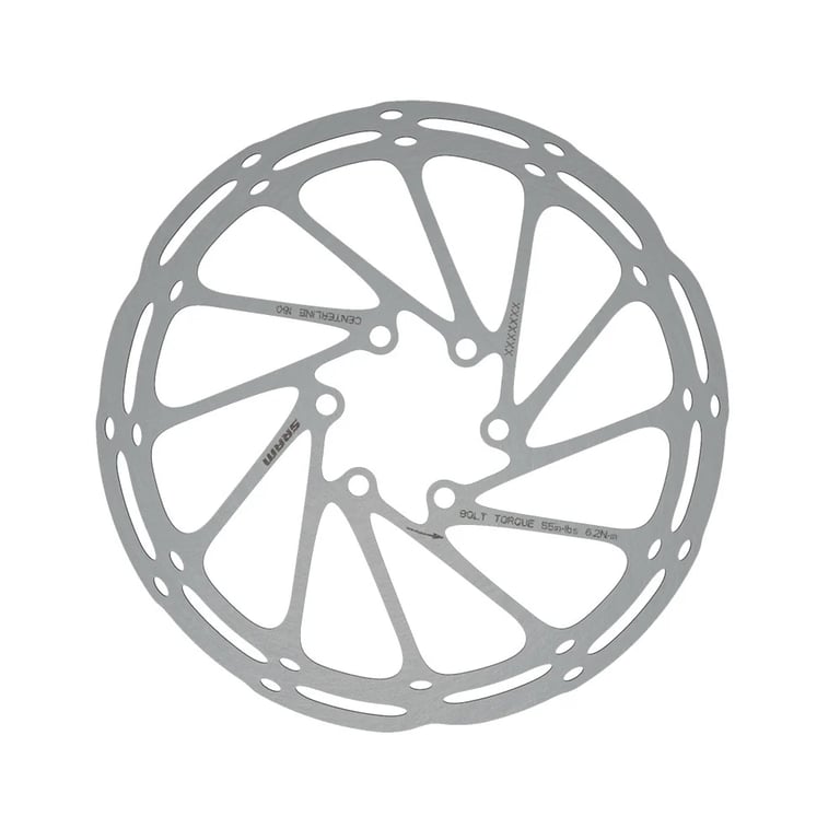 Rounded Centreline 6-Bolt Disc Bike Rotor