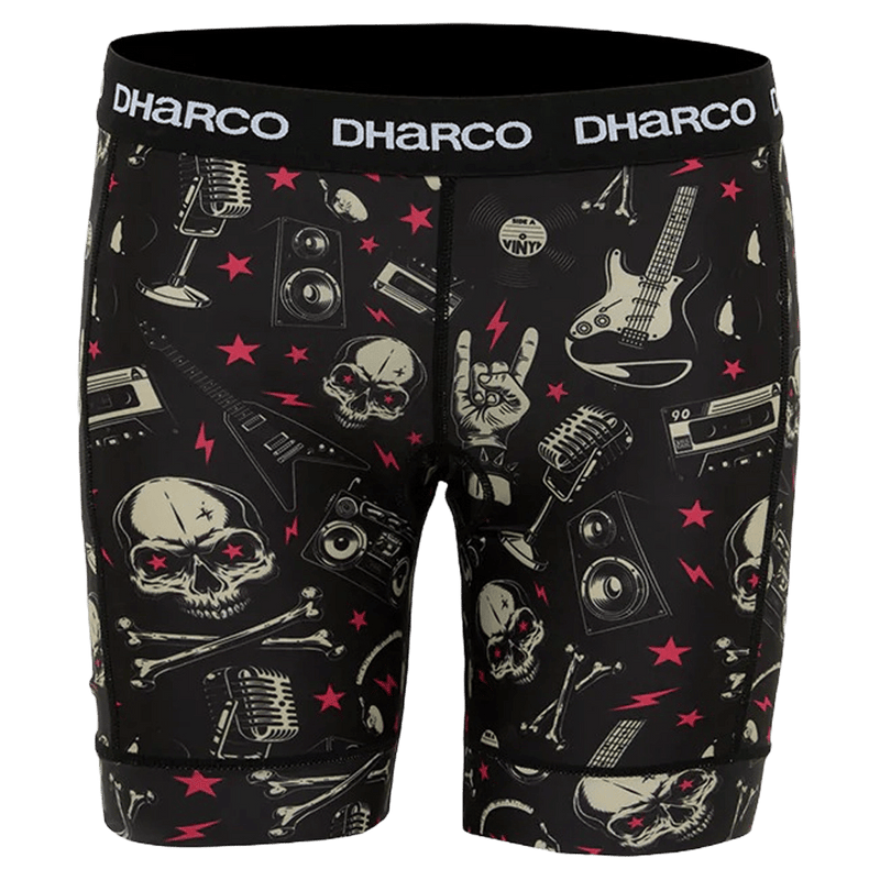 Dharco kids padded bike shorts in colour Rock-N-Rolla.