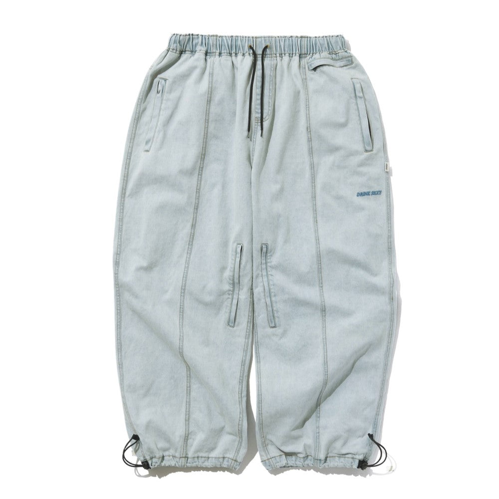 スノーボード DSXBR WSS SUPER WIDE PANTS MARBLE GRAY Bsrabbit Dsxbs Super Wide Line Ventilation Wax Real Denim