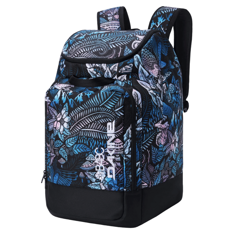 Main view of the Dakine Boot 50L Pack in B4BC Kingdom colourway, unisex model