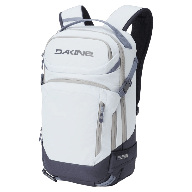 Main view of the Dakine Heli Pro 20L Backpack in Ancient Water colourway, unisex's model