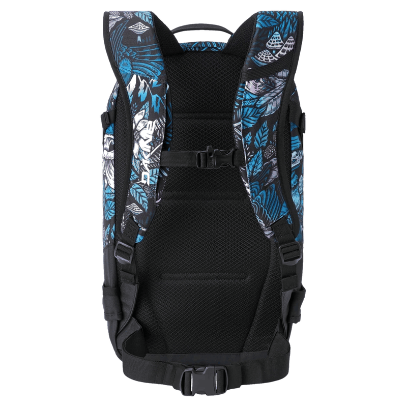 Back view of the Dakine Heli Pro 20L Backpack in B4BC Kingdom colourway, unisex's model