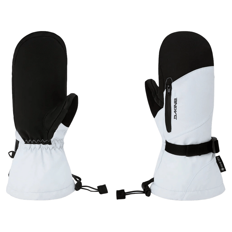 Pair view of the Dakine Sequoia Mitts in Ancient Water colourway, women model
