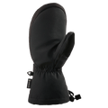 Palm view of the Dakine Sequoia Mitts in Black colourway, women model