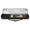 Inside view of the Dakine Tour SB Bag in Black colourway, unisex's model