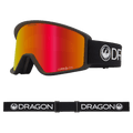 Main view of the Dragon DXT OTG Goggles in BLACK colourway, unisex's model