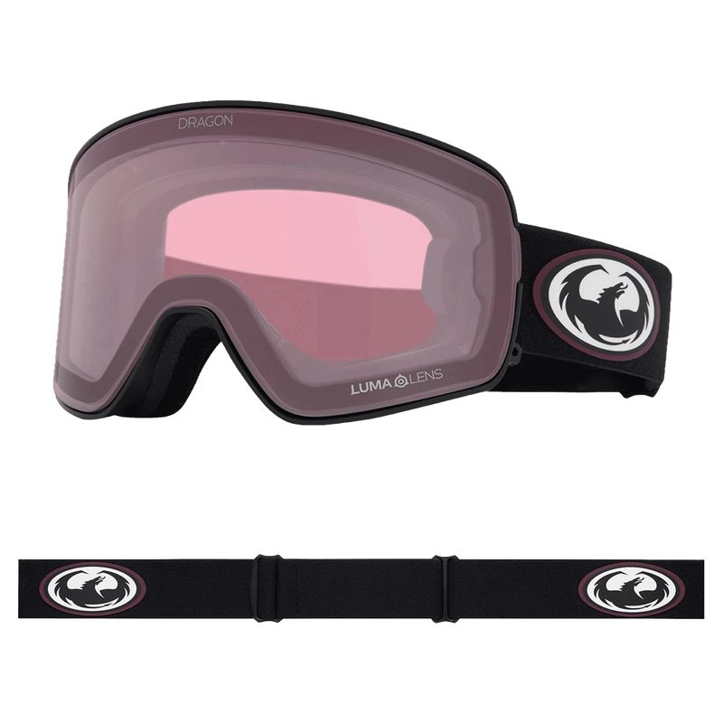 Spare lens view of the Dragon NFX2 Goggle in Old Skool colourway, unisex's model