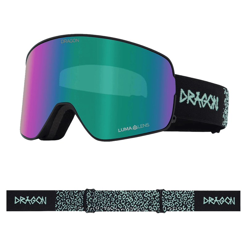 Main view of the Dragon NFX2 Goggle in Thrill colourway, unisex's model