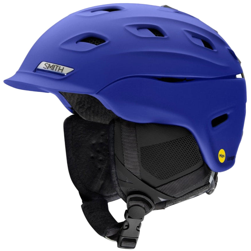 Smith Vantage snow Helmet in Matte Lapis featuring MIPS protection, BOA fit system, active ventilation and audio system compatible