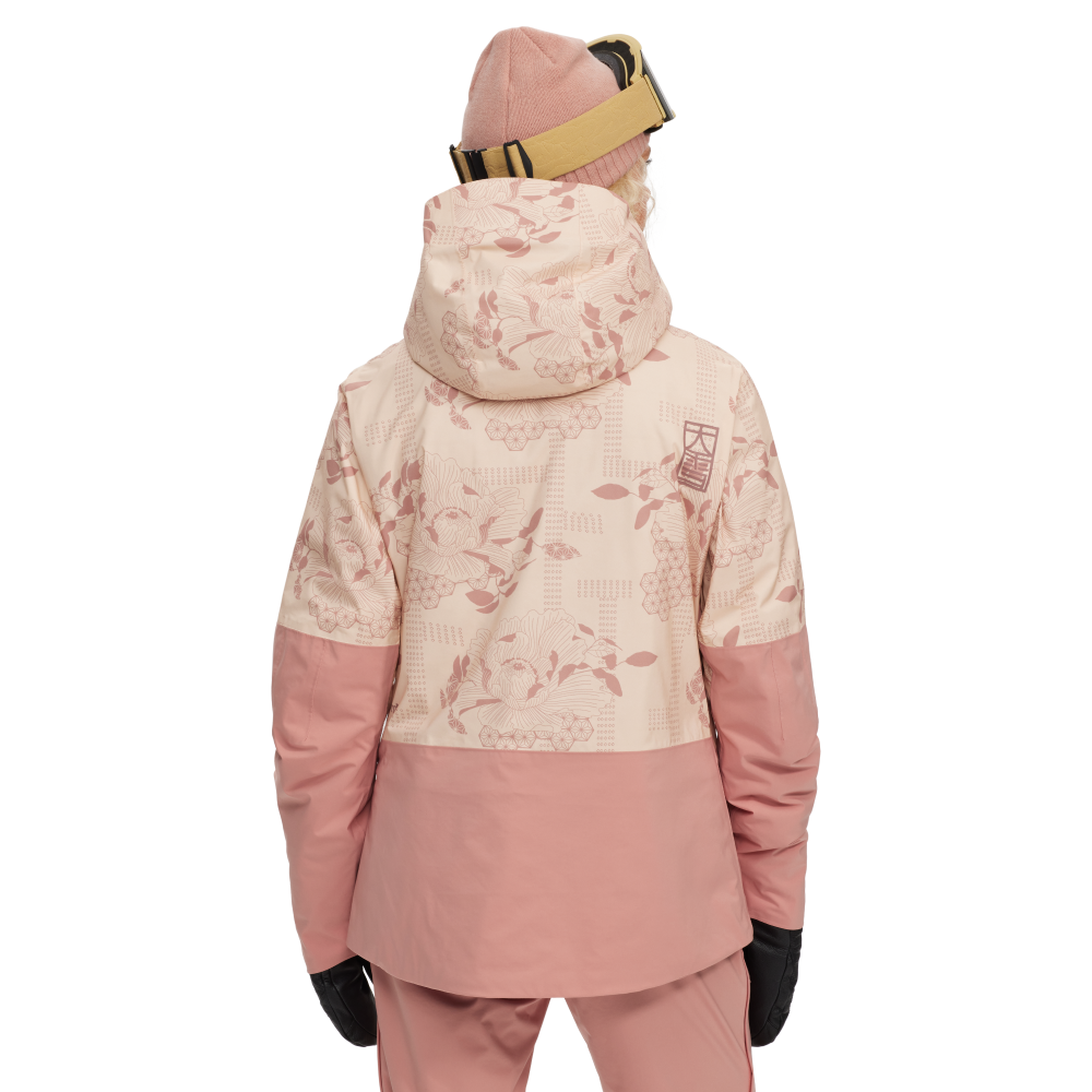 Blush pink best sale ski jacket