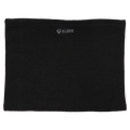 Main view of the Elude Double layer Neck Warmer in Black colourway, unisex model