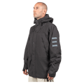 Alternative view of the Endeavor 2L Ranger Jacket in Black colourway, unisex model