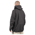 Back view of the Endeavor 2L Ranger Jacket in Black colourway, unisex model