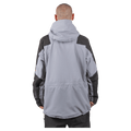 Back view of the Endeavor 2L Ranger Jacket in Graphite colourway, unisex model