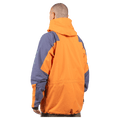 Back view of the Endeavor 2L Ranger Jacket in Tincture and Squirrel colourway, unisex model