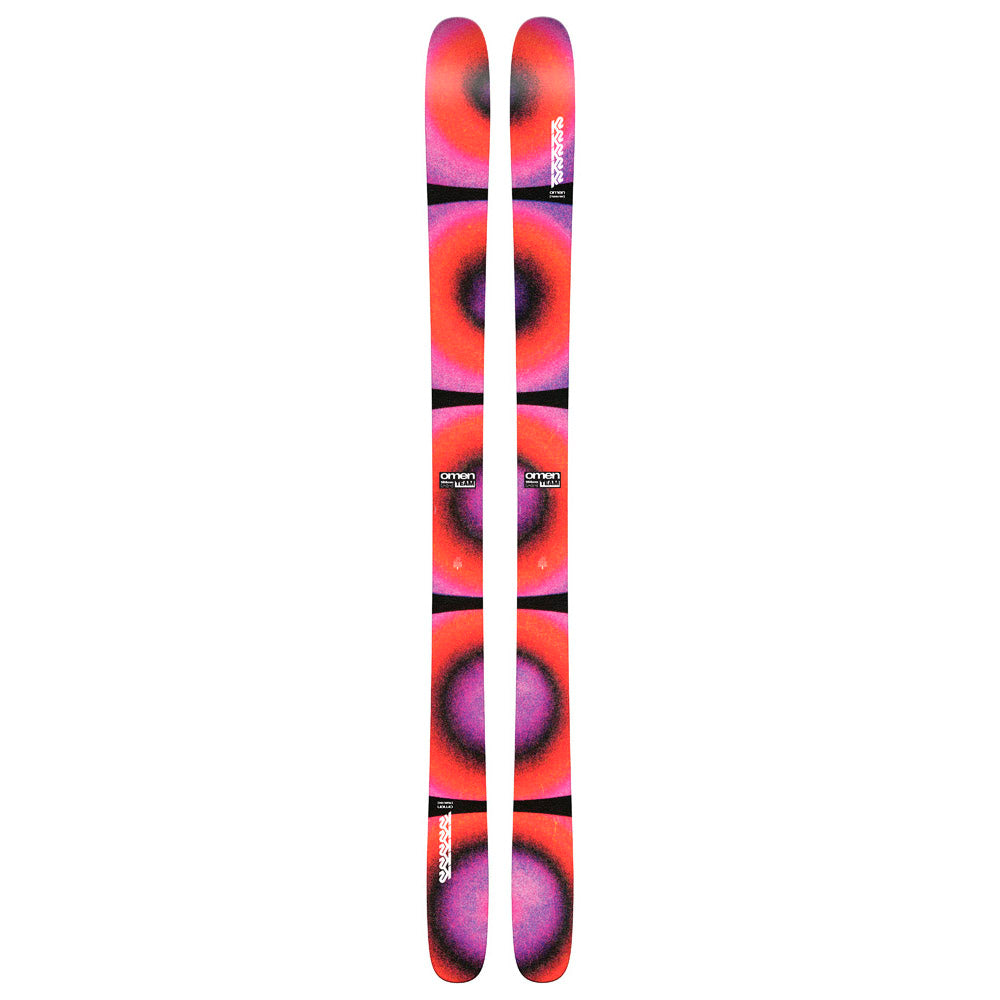 K2 2025 Factory Omen Team Ski Rhythm Snowsports.