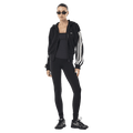 Full view of P.E Nation Flip Side Zip Thru Hoodie in colour Black