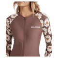 View of Billabong Fresh Daze Pipa Ls Sshirt - Womens in colour Espresso.