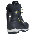 Back view of the Fischer BCX Grand Tour XC Boots in Black colourway, unisex's model