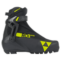Main view of the Fischer RC3 Combi Ski Boots in Black colourway, unisex's model