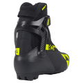 Back view of the Fischer RC3 Skate Ski Boots in Black colourway, unisex's model