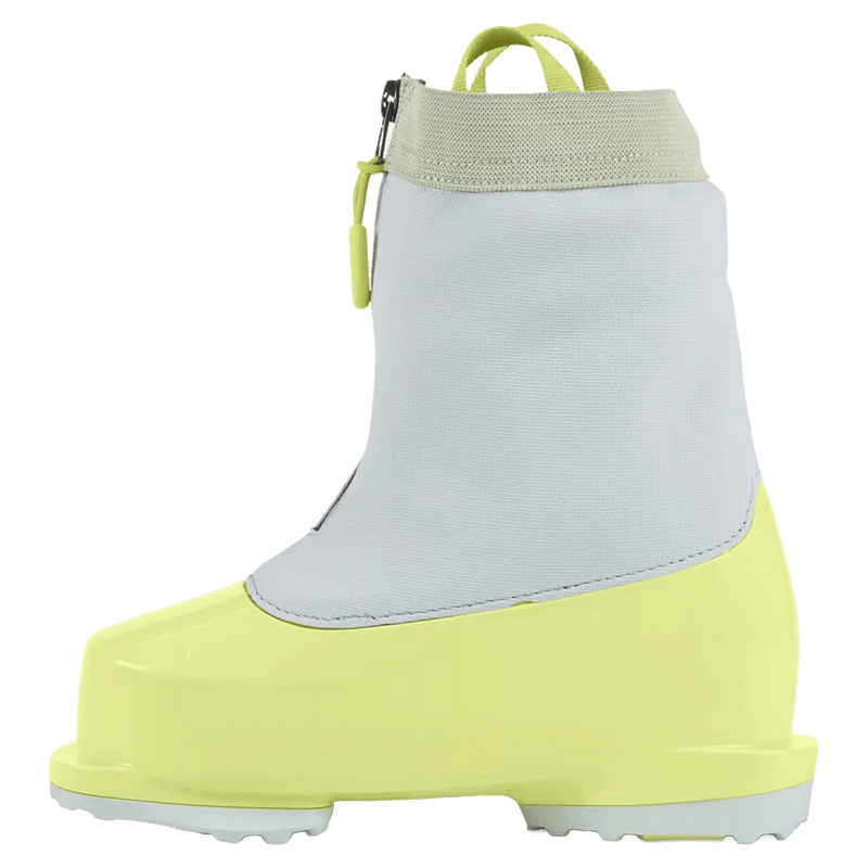 Side view of the Fischer Two XC Boots in Grey colourway, kids's model