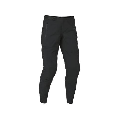 Women's black mountain bike pants.
