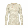Main view of the Fox Ranger Tru Dr LS Jersey in Cream colourway, women's model